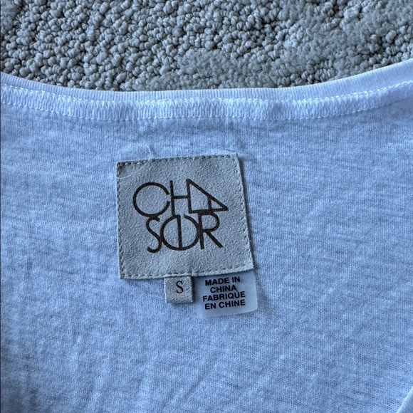 White Ruffle Sleeve Top - Picture 3 of 3